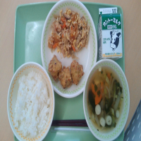 今日の給食