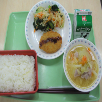 今日の給食