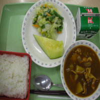 今日の給食