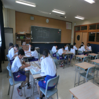 本日の授業風景