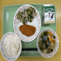 今日の給食