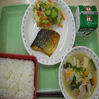 今日の給食