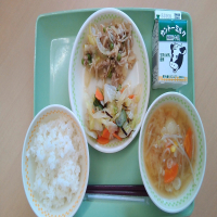今日の給食