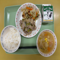 今日の給食