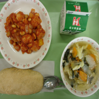 今日の給食