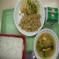 今日の給食