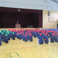 結団式が行われました。
