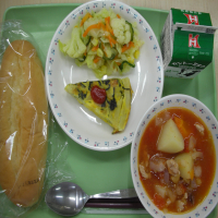 今日の給食