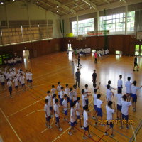 ３年生　カッパパレード踊り練習