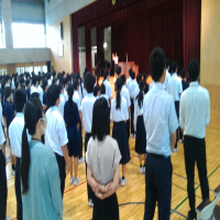夏休み前集会